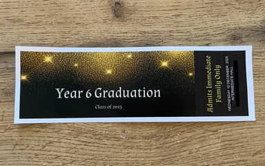 Year 6 Graduation