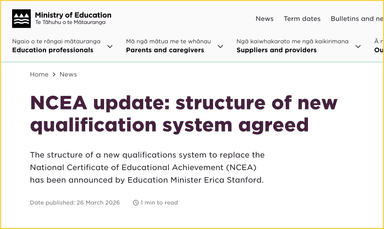 [NZ] NCEA Is Changing: No More Levels, No More Credits