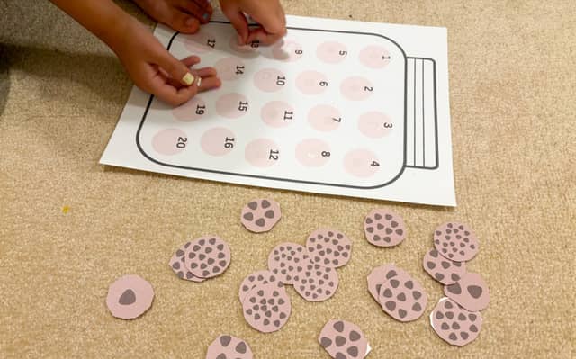 [Y1] A Cookie Jar of Numbers — Jin's First 1 to 20
