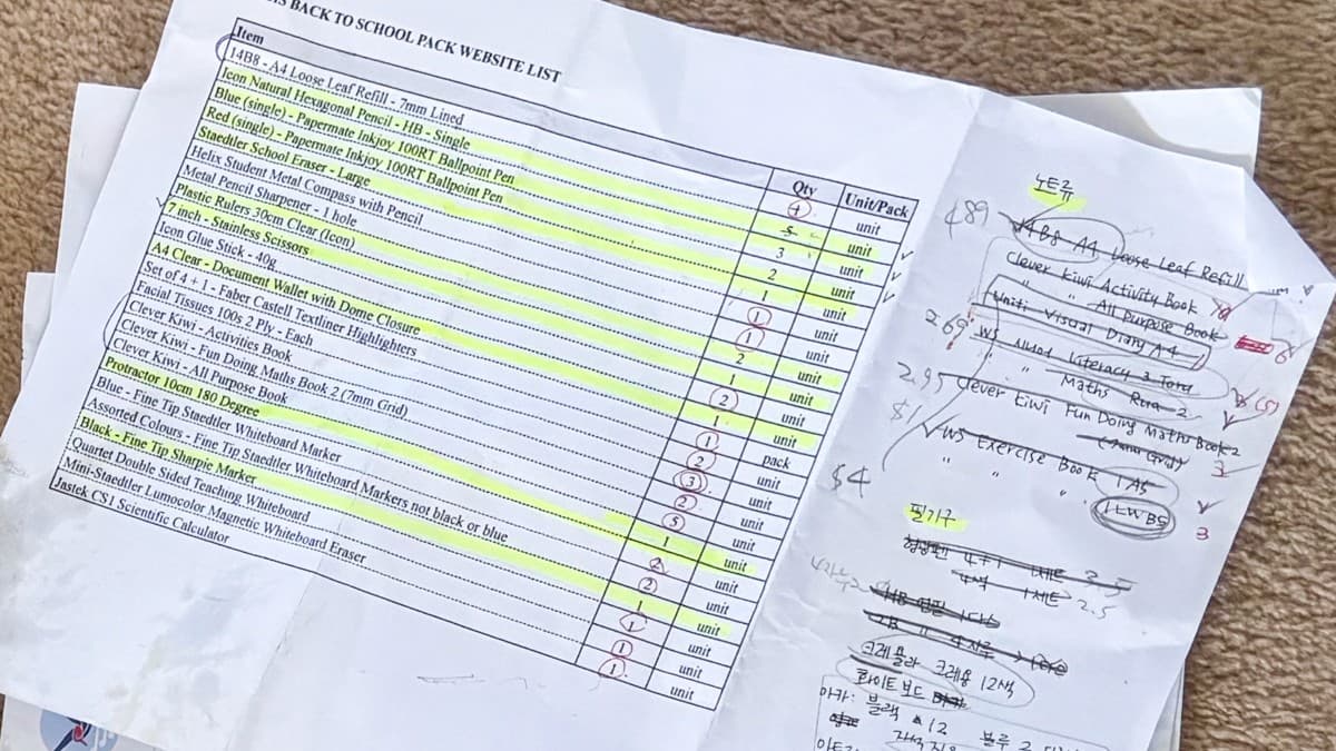 Back-to-School Shopping